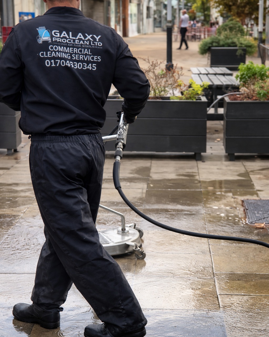 Weed growth, moss, and dirt build-up on your block paving or entrance areas don't just look untidy — they cause structural damage over time.  Our exterior facilities maintenance includes high-grade power washing to blast away debris and restore your business's curb appeal. 

Message us to book a commercial site assessment! 📲

#FacilitiesManagement #PowerWashing #CommercialProperty #GalaxyProclean #PropertyMaintenance